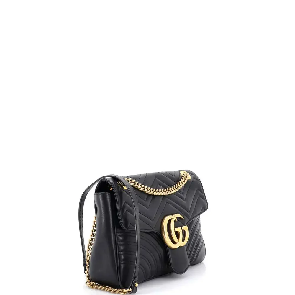 Gucci Gg Marmont Flap Bag Matelasse #233196G17B - Picture 2 of 8